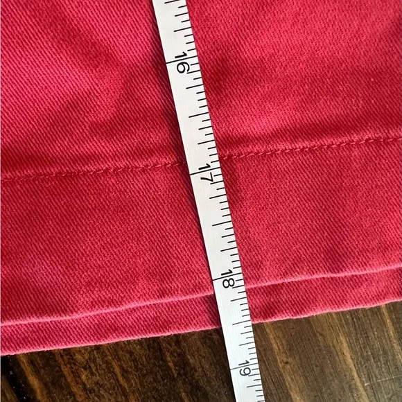 Men's Chaps Red Shorts, size 34, NWOT, preppy, casual, summer, golf - Picture 9 of 9